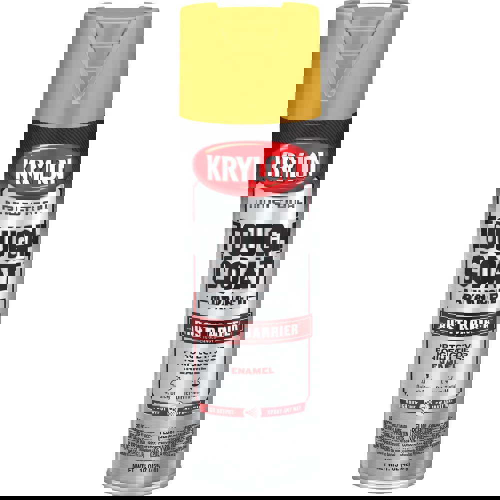 Spray Paints; Product Type: Rust-Preventive Acrylic Alkyd Enamel ; Type: Acrylic Alkyd Enamel Spray Paint ; Color: Industrial Yellow ; Finish: Gloss ; Color Family: Yellow ; Container Size (oz.): 15.000